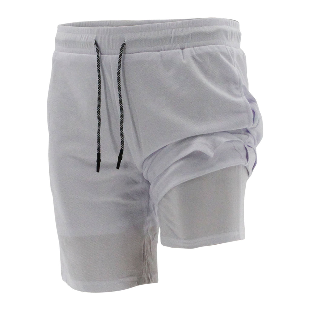 sport short heren wit 4