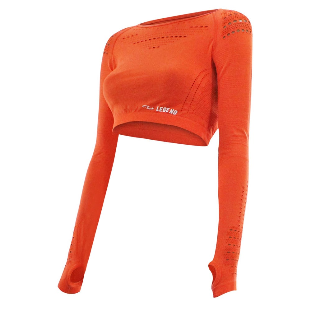sport top dames oranje 1