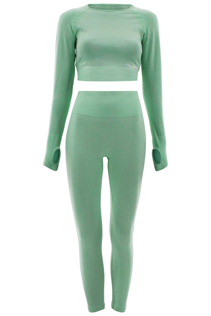 sportkleding dames set groen