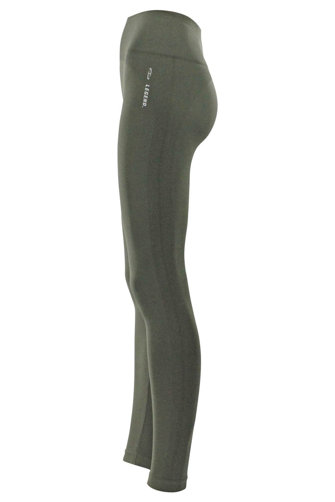 sportlegging dames olijf 2