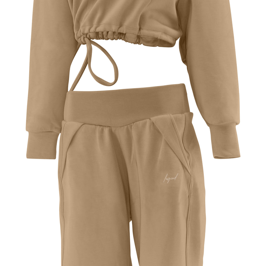 Tracksuit Dames Beige
