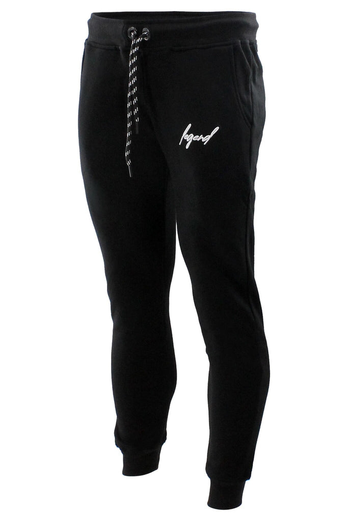trainingsbroek zwart signature 1