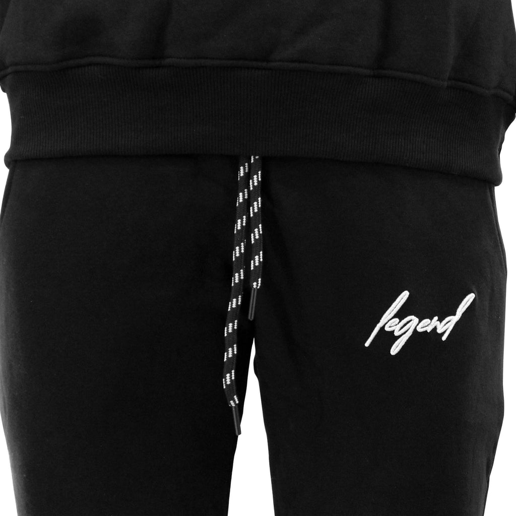 trainingspak hoodie zwart signature 4
