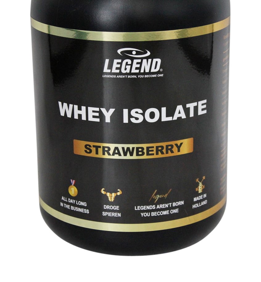 Whey isolate close shot