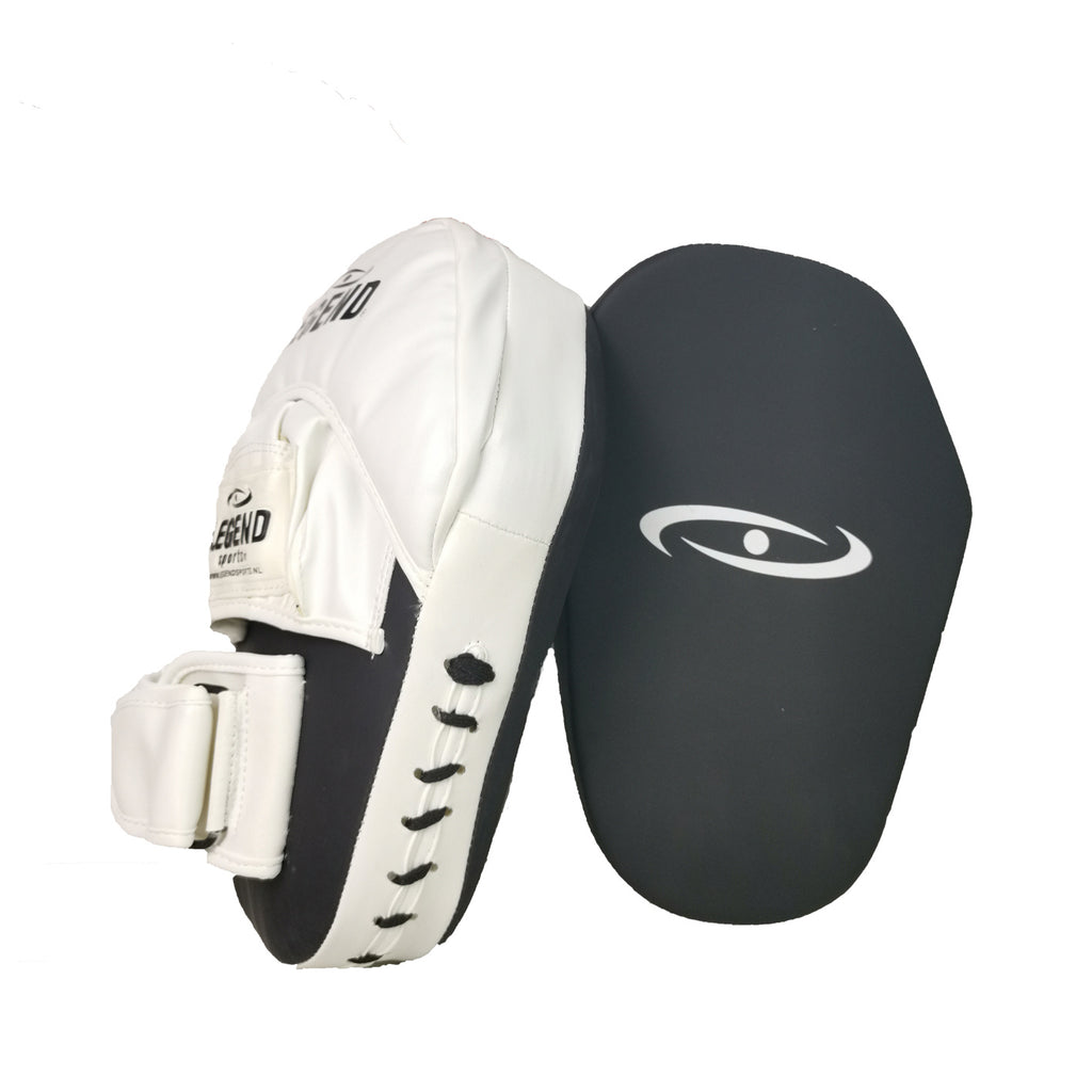 wit:zwart boks pads legend