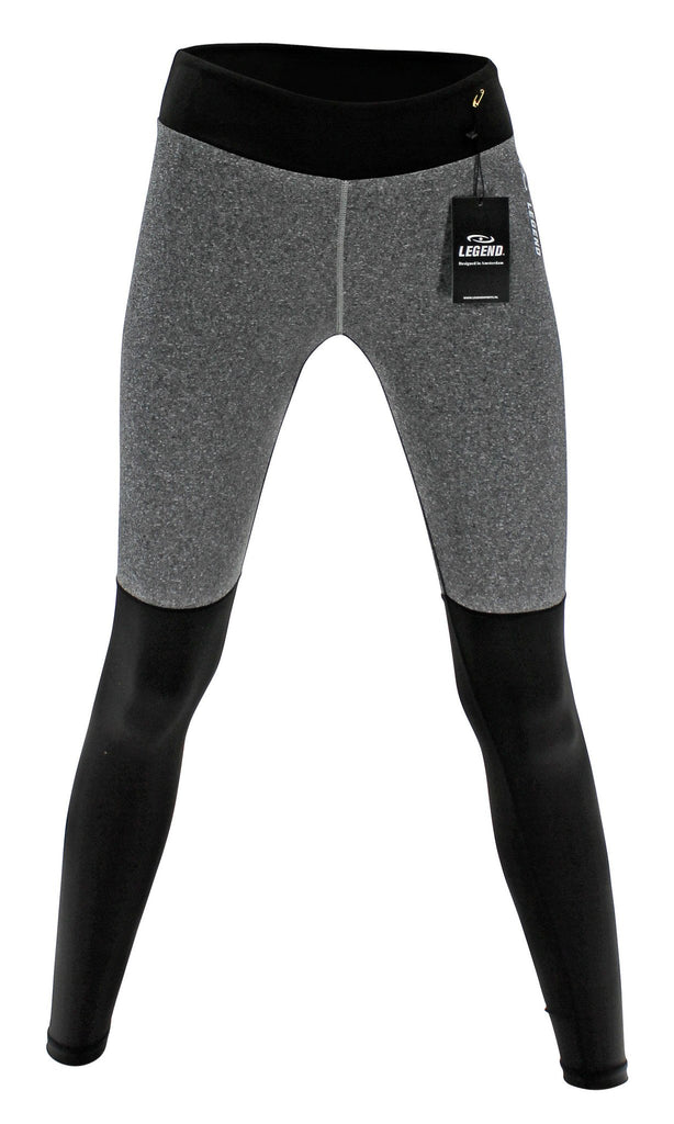 zwart grijs legging dames