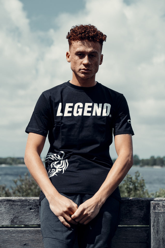 zwart t-shirt panter