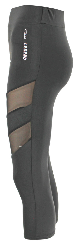 zwarte fitness legging dames