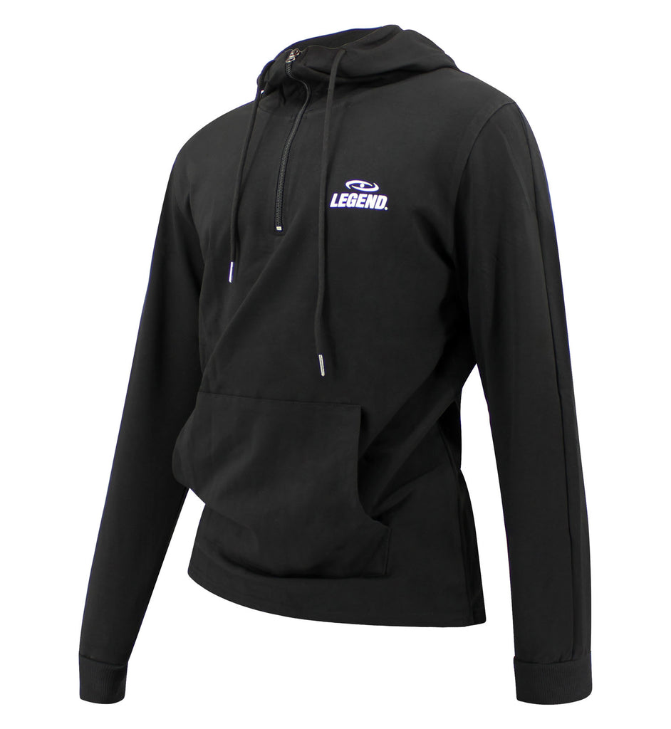 zwarte heren hoodie