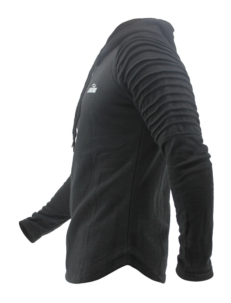 zwarte hoodie heren