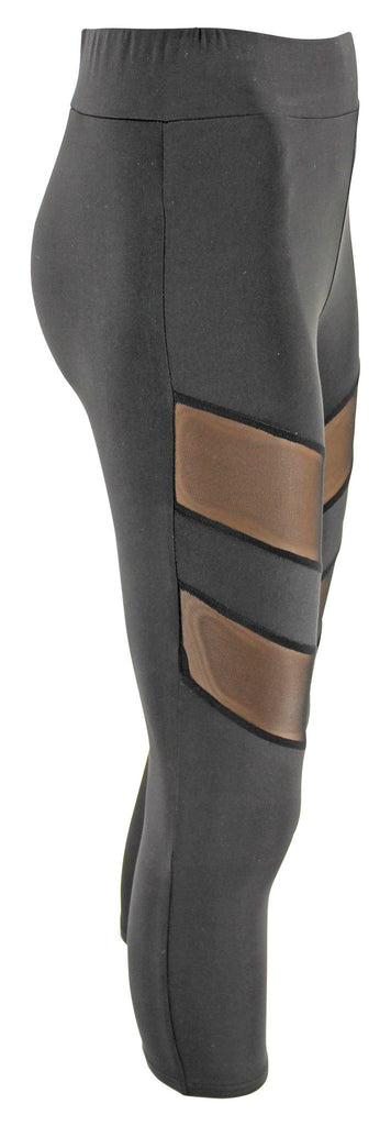 zwarte sportlegging dames