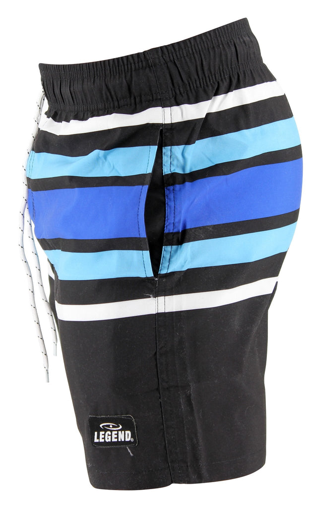 zwem broek zwart:blauw