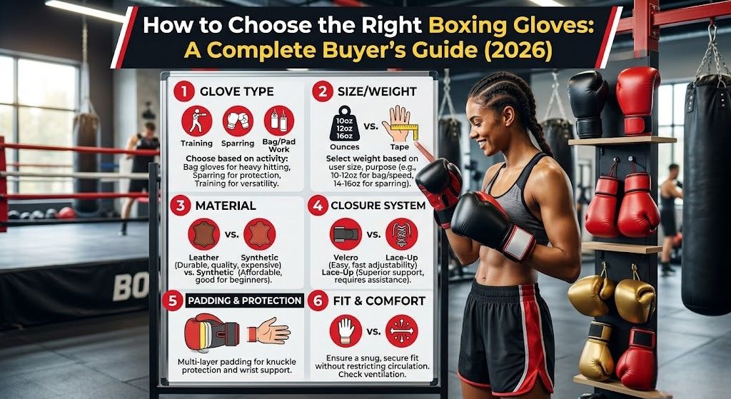 How to Choose the Right Boxing Gloves: A Complete Buyer's Guide (2026)