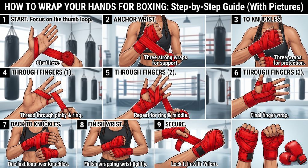 How to Wrap Your Hands for Boxing: Step-by-Step Guide (With Pictures)