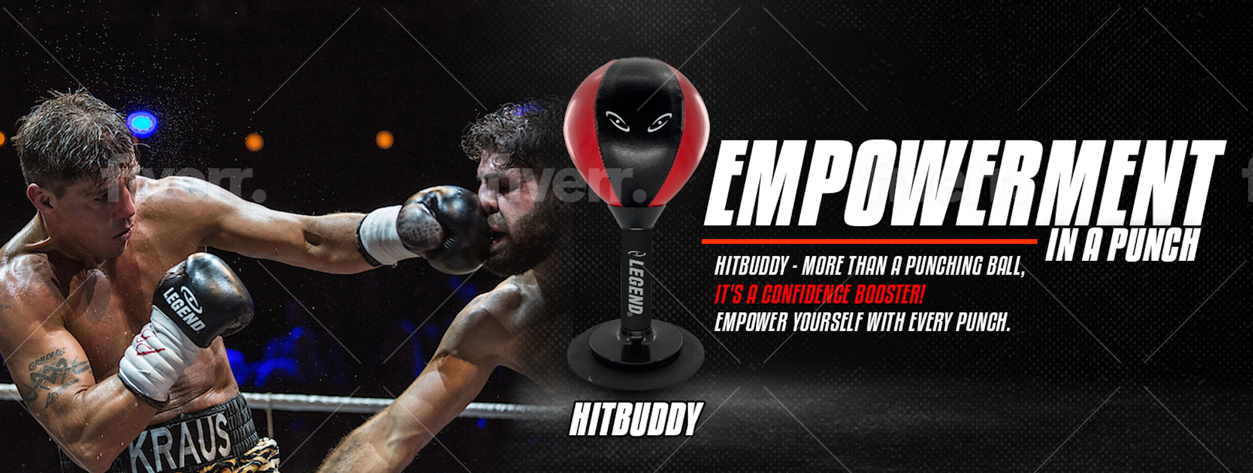Boxing training with Hitbuddy - The Ultimate Punching Ball – LEGEND Sports