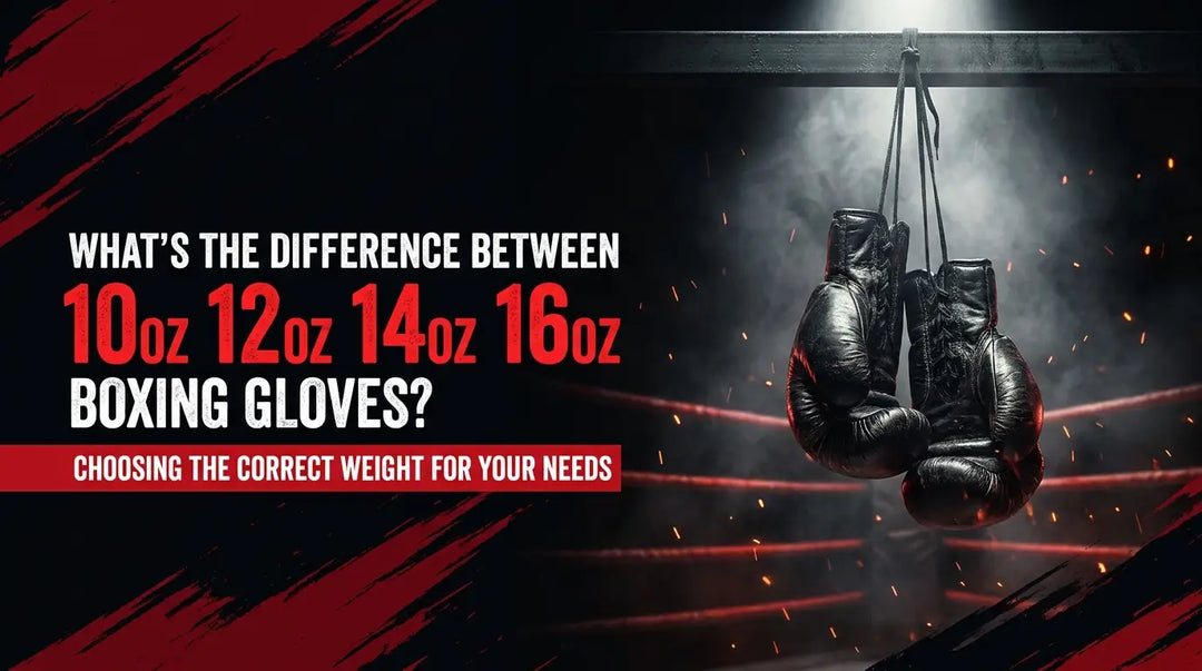 What's the Difference Between 10oz, 12oz, 14oz, and 16oz Boxing Gloves?