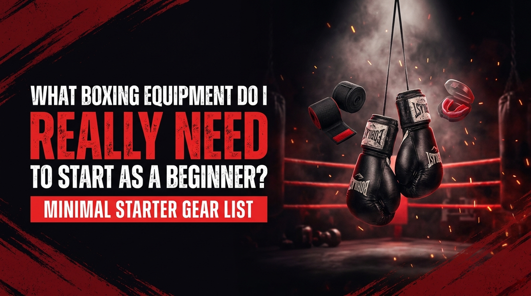 What Boxing Equipment Do I Really Need to Start as a Beginner?