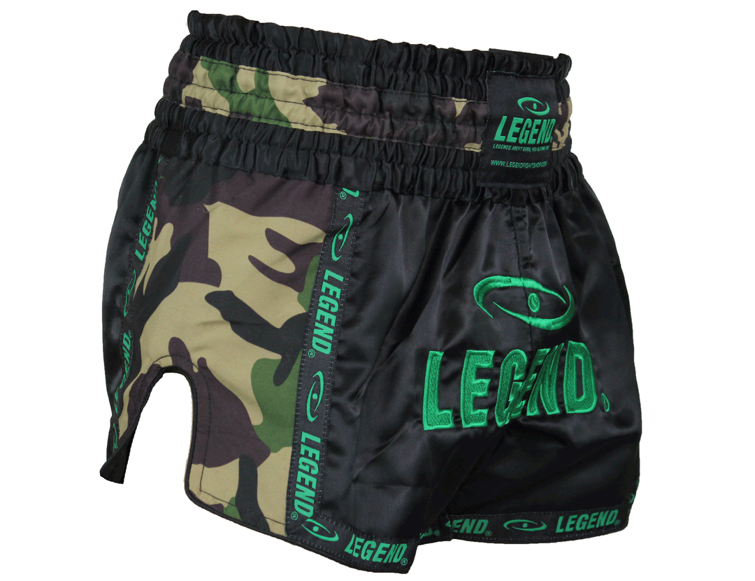Army-Green-Kickboksbroek