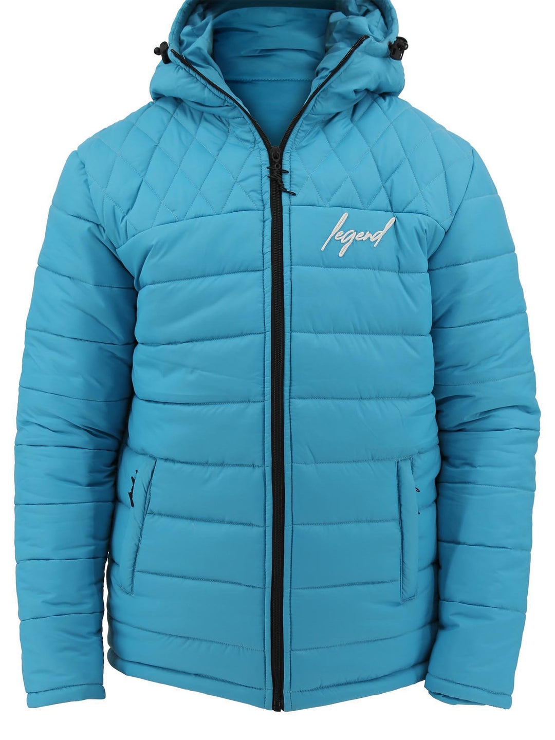 blauwe sportjas