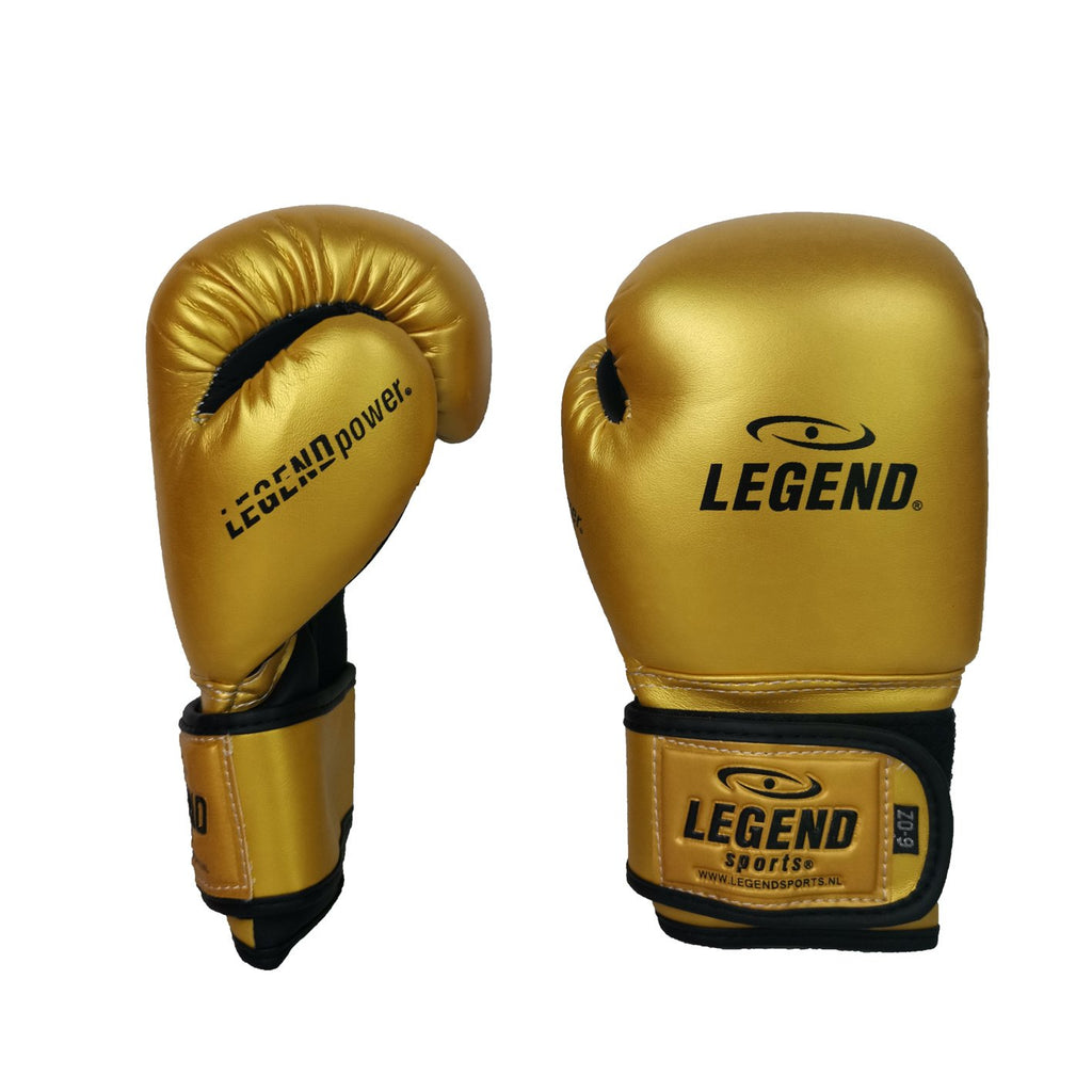 bokshandschoenen kind goud