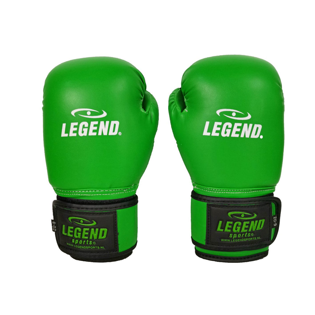 bokshandschoenen kind groen