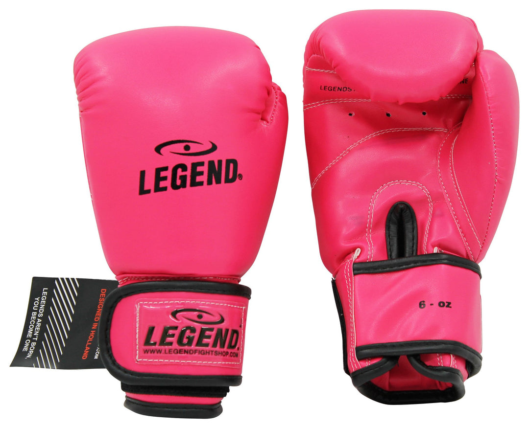 bokshandschoenen kind n roze
