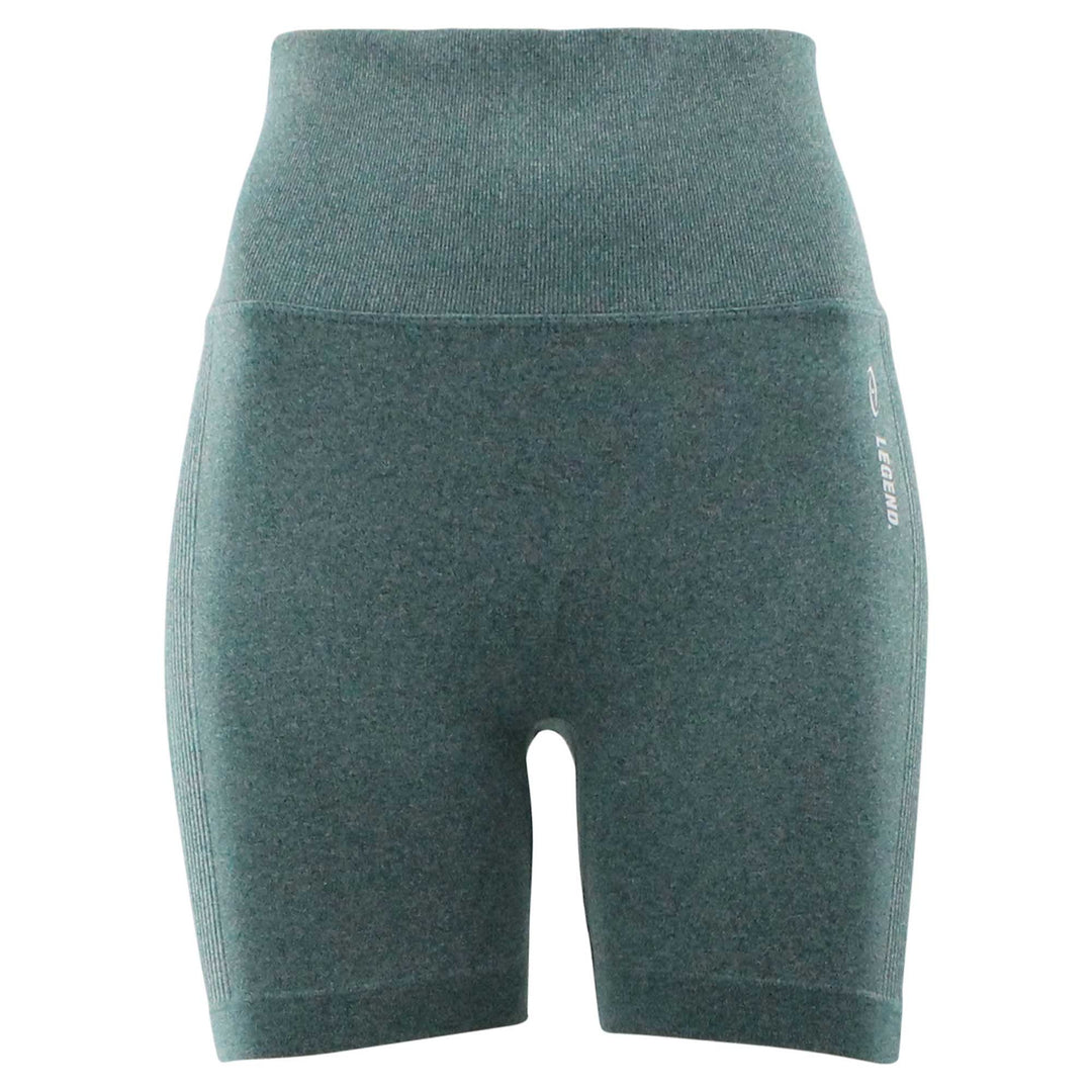 dames korte broek sport cyaan