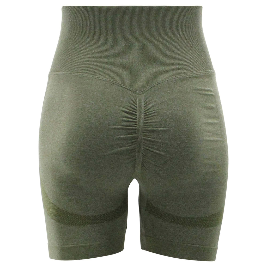 dames korte broek sport groen 3