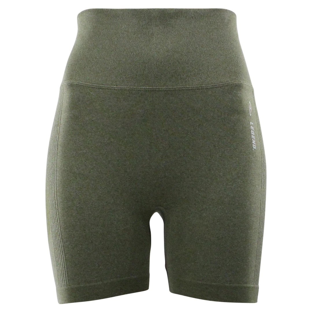 dames korte broek sport groen