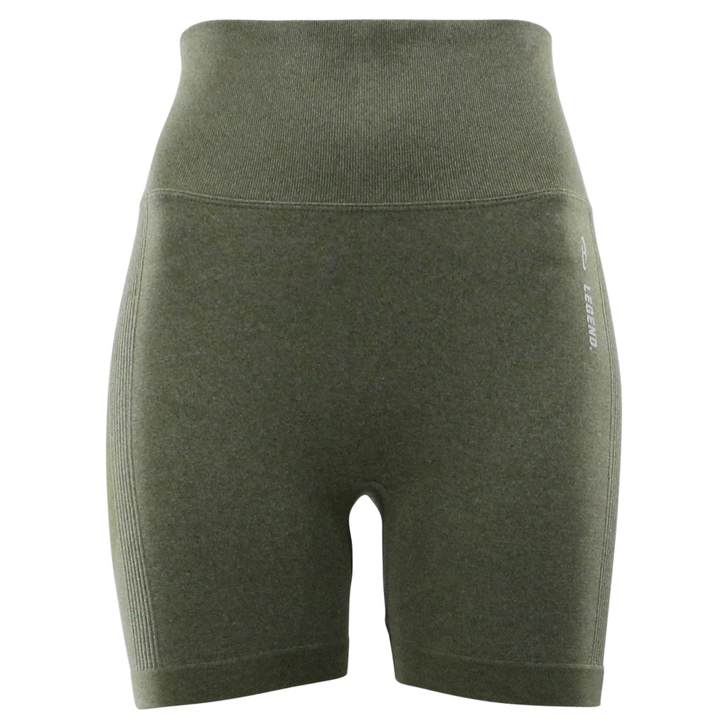 dames korte broek sport groen