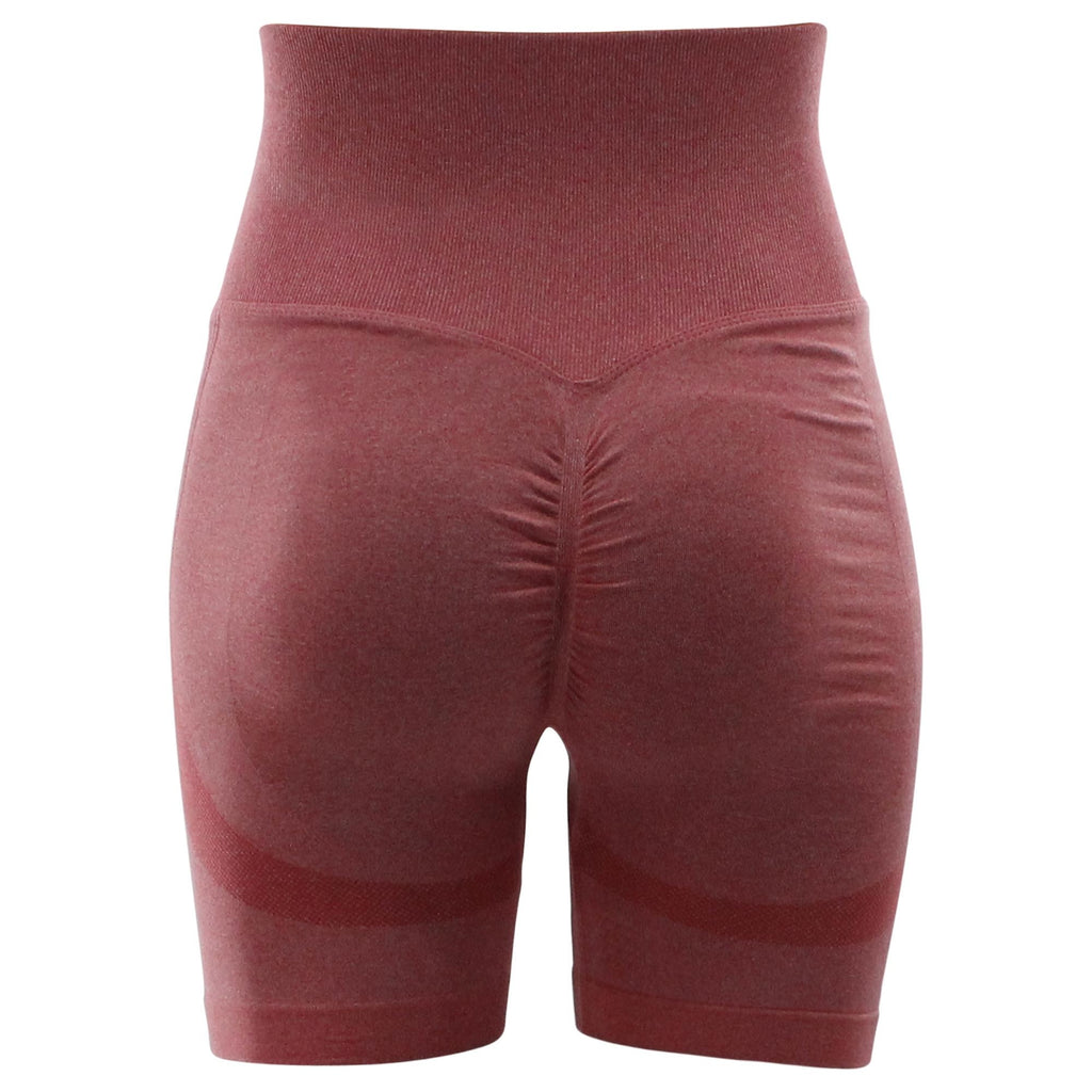 dames korte broek sport rood 3