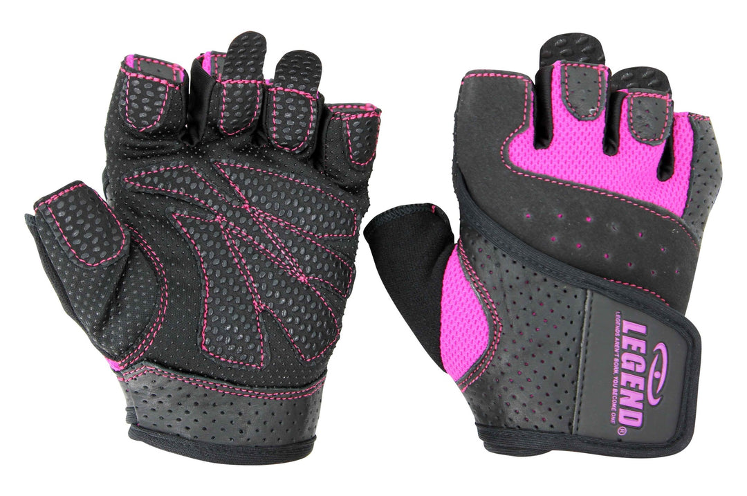 fitnesshandschoen roze