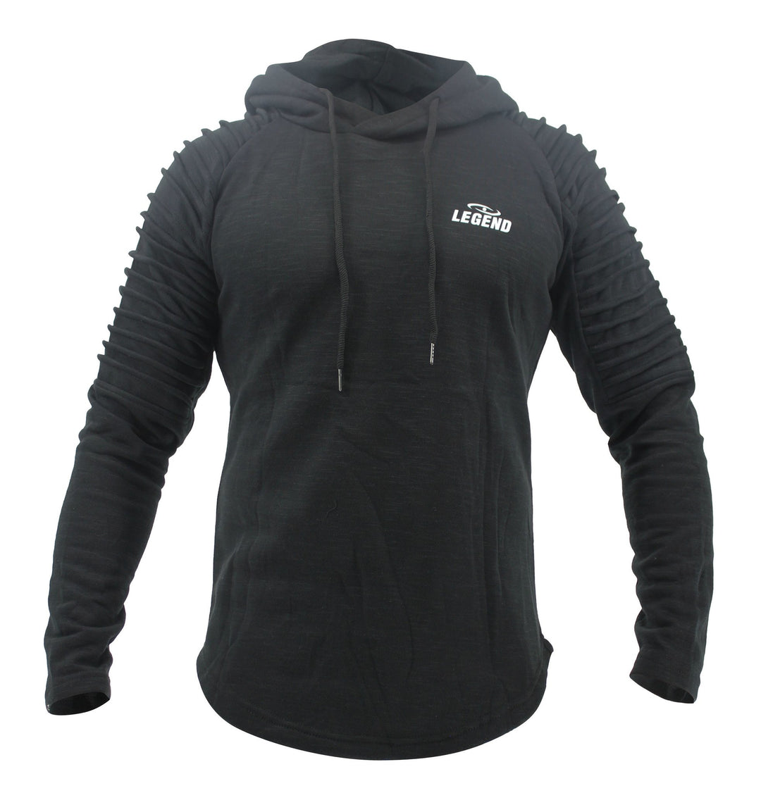 heren hoodie zwart