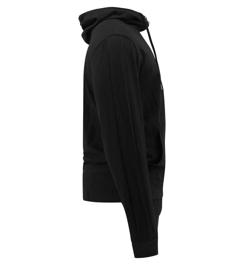 heren hoodie zwart