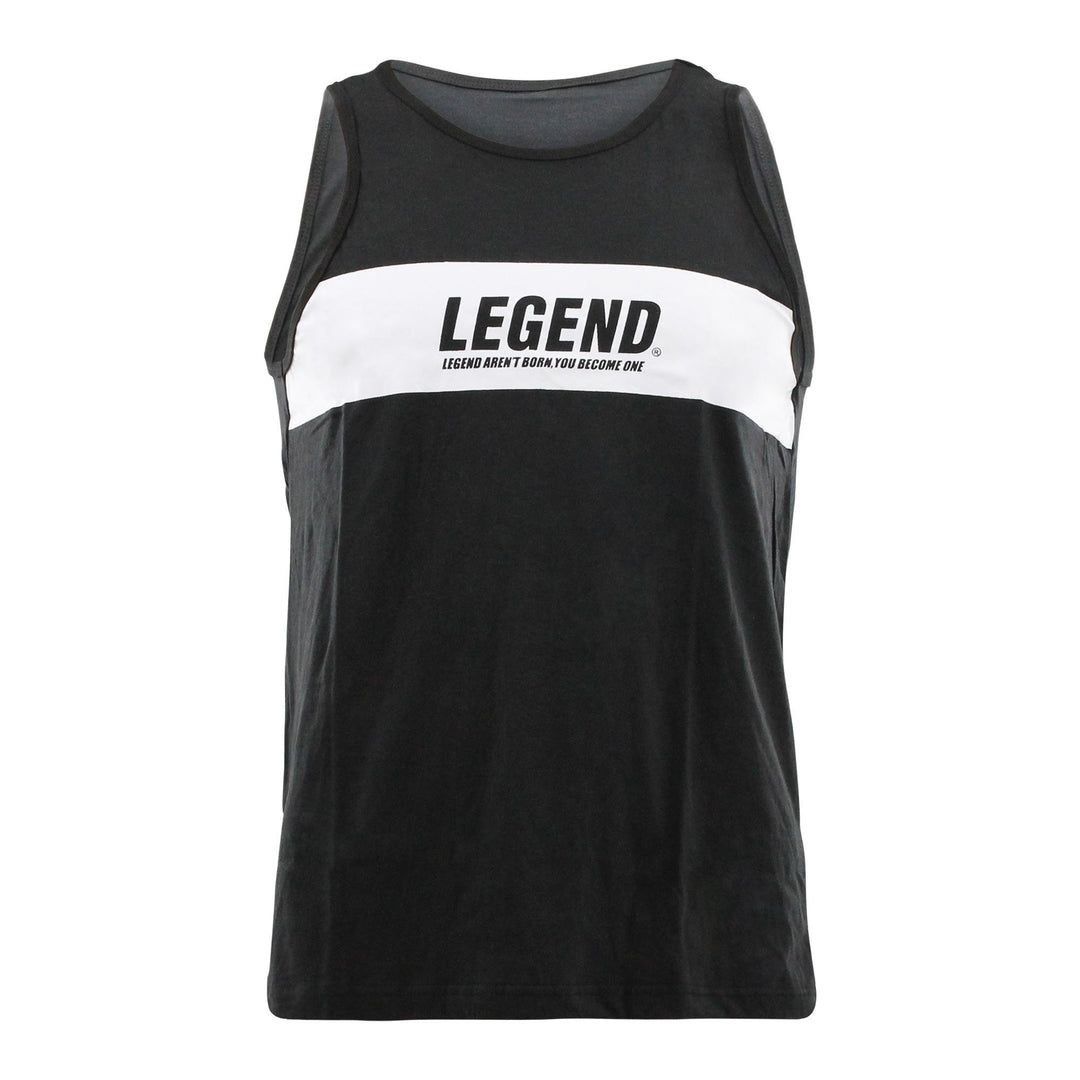 heren zwart TankTop