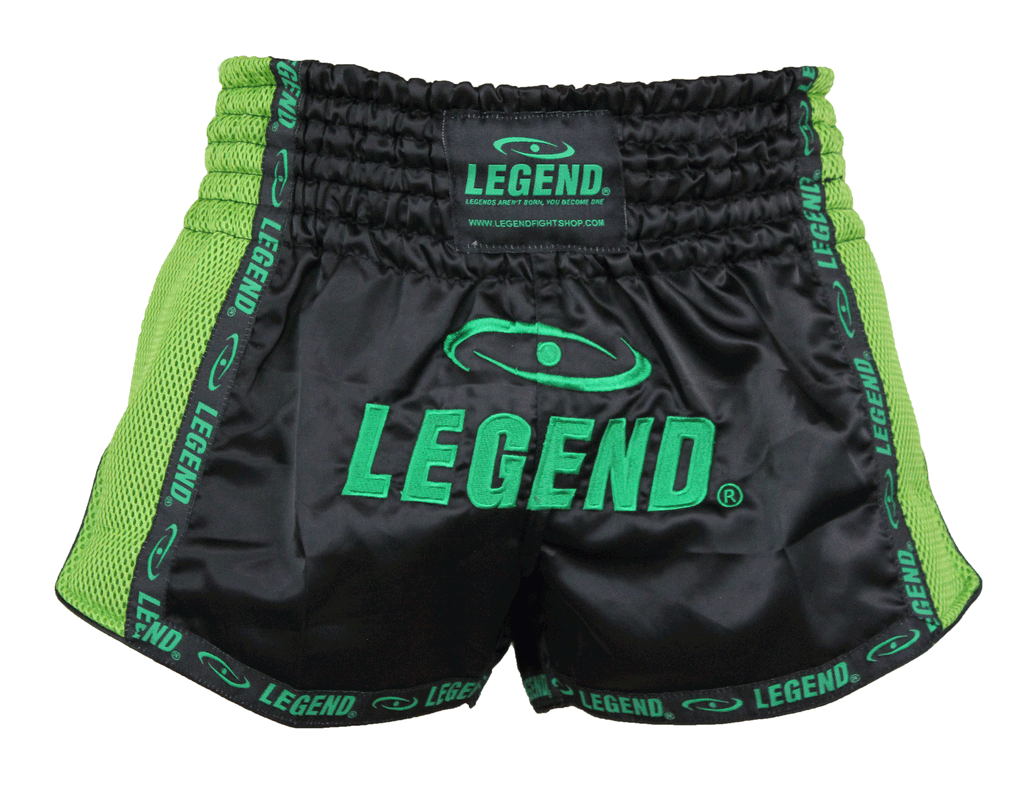 Kickboks-broekje-Groen
