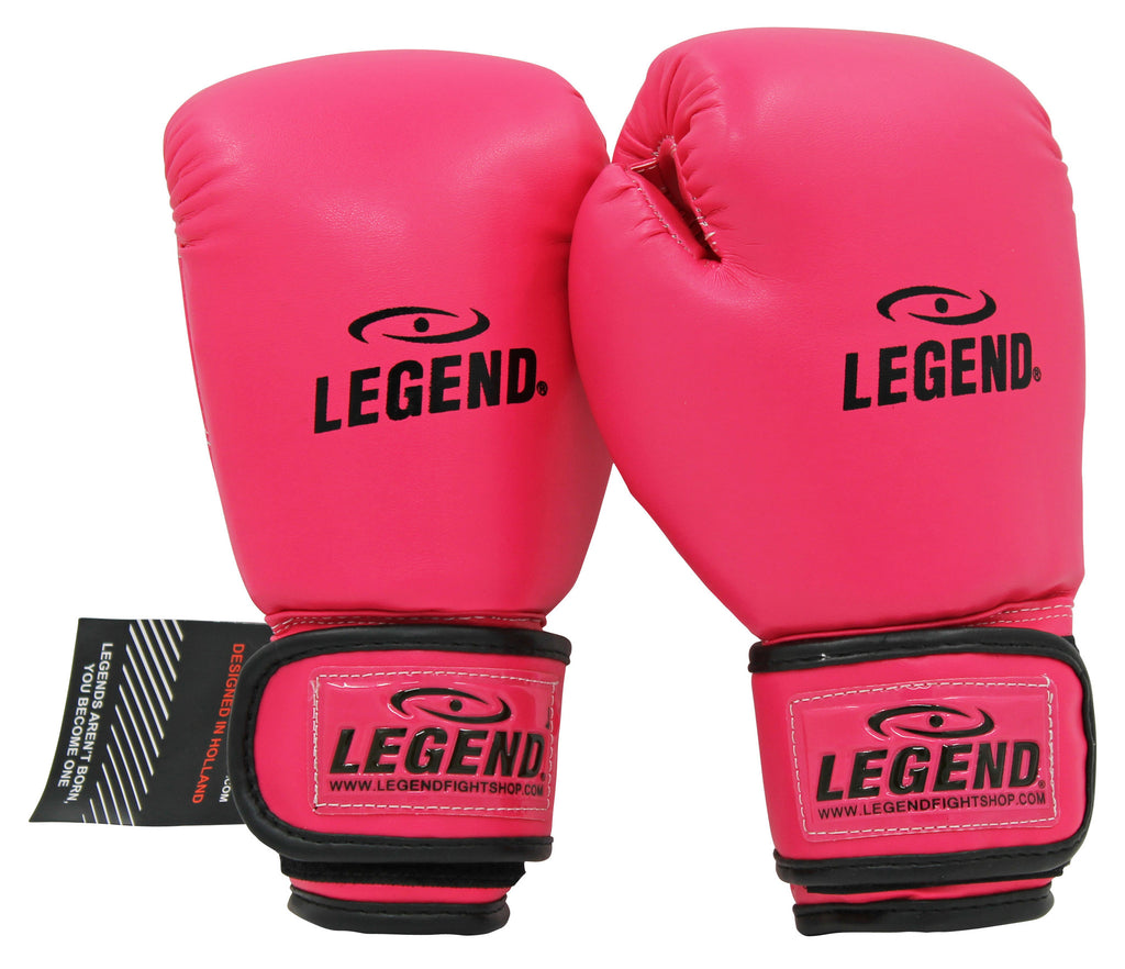 kickboks handschoenen kind roze