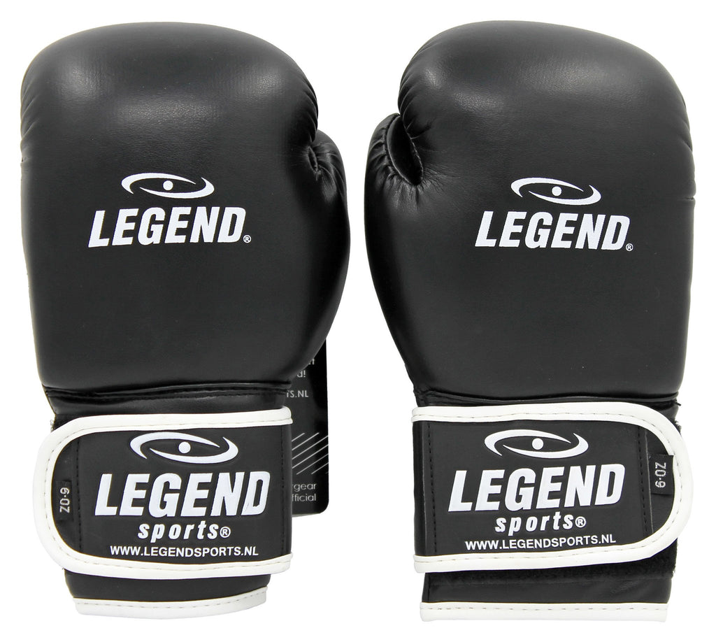 kickboks handschoenen kind zwart