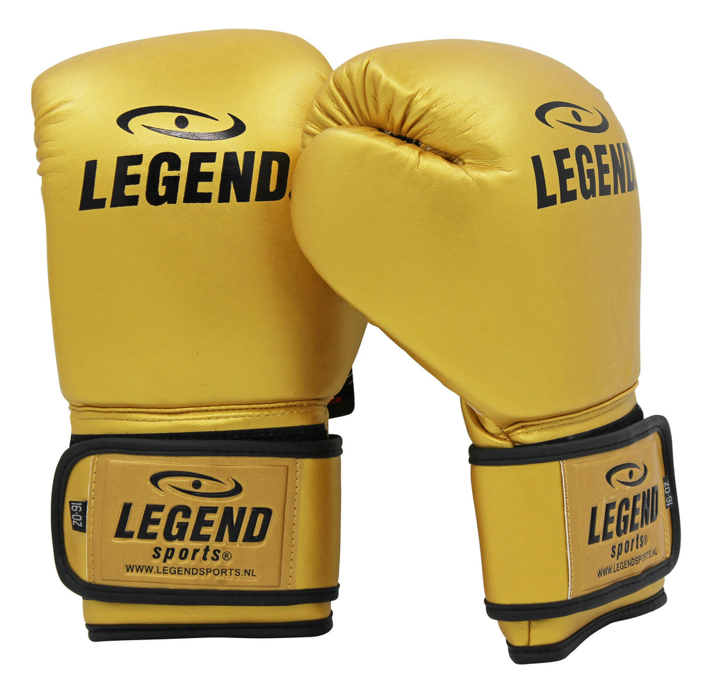 kickboxhandschoenen goud