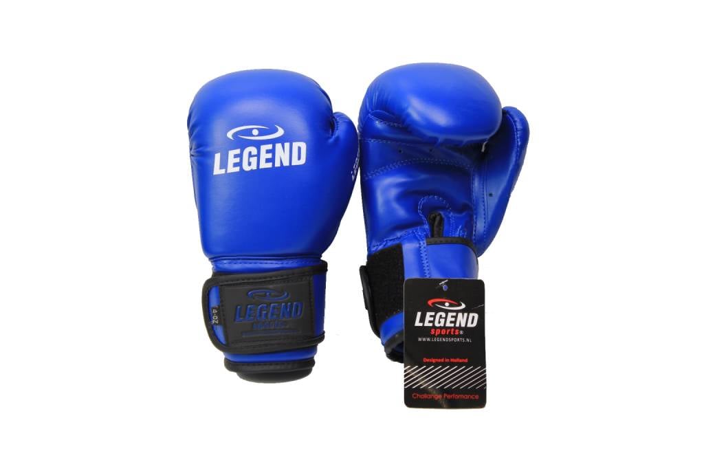 kids bokshandschoenen blauw