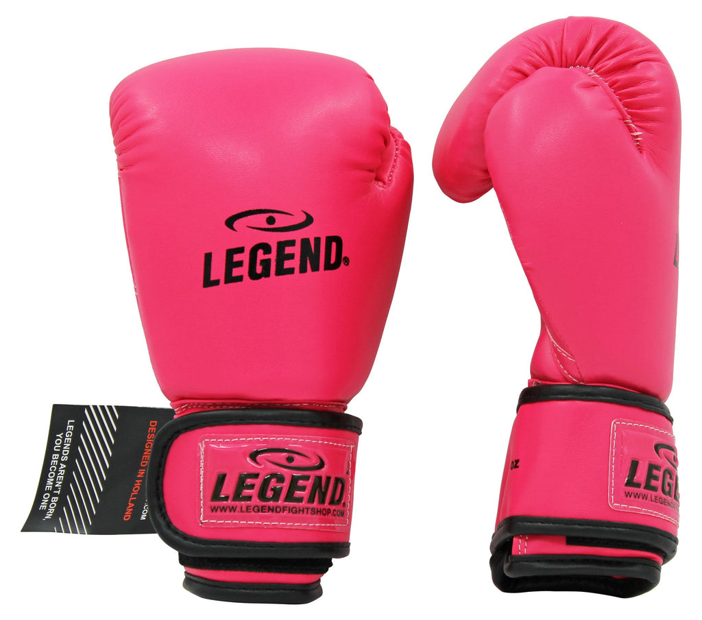 kinder bokshandschoenen n roze