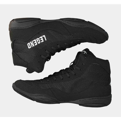 Boksschoenen, Krav Maga- Fitness- Worstelschoenen Suede Mesh