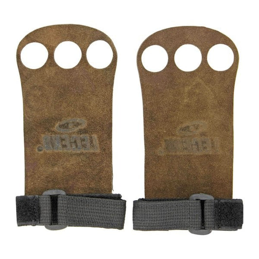 Crossfit & Fitness Handschoenen Heren/Dames Bruin Leer