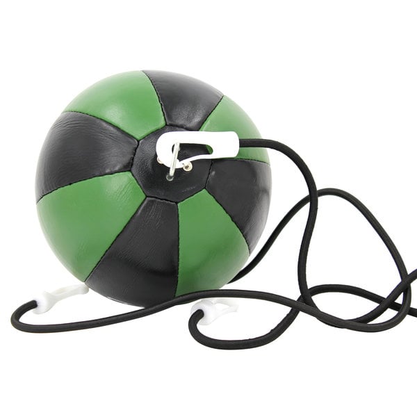 Double end Ball Boksen Army/Zwart Leer