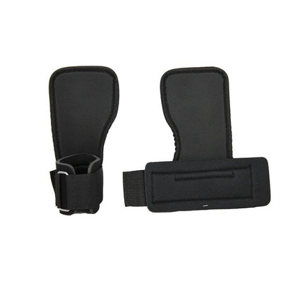 Fitness Handschoenen FlapGrip Heren/Dames Zwart Katoen