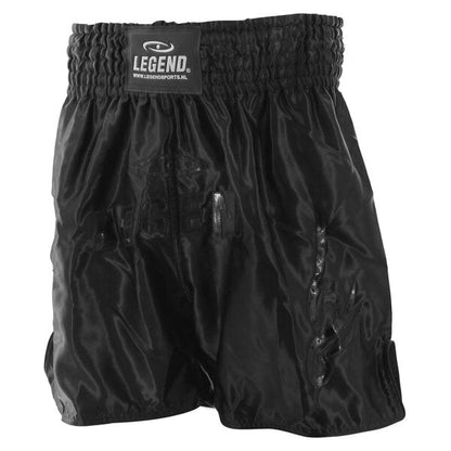 Kickboks- Boks Broekje Lang Model Kids/Volwassenen Goud Satijn
