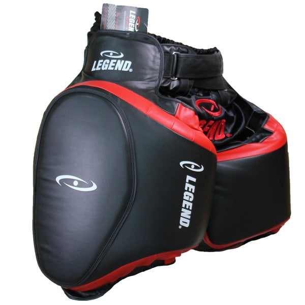 Leg Protector Mat Zwart PU