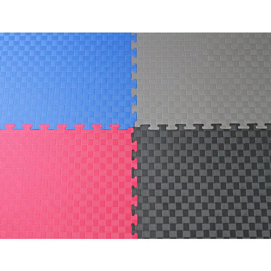 Legend Puzzelmat Sportvloer | 100 x 100 x 2 cm | Blauw / Rood