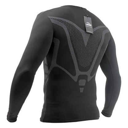 Multi Sport Shirt met Reflect Print Black