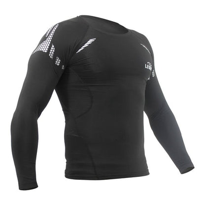 Multi Sport Shirt met Reflect Print Black